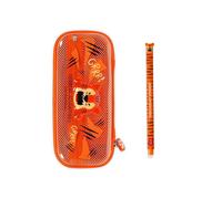 Legami - Wonderwow Pencil Case, 2 Compartments and Pen Holder Inside, Mesh Compa