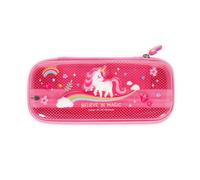 Legami - Wonderwow Pencil Case, 2 Compartments and Pen Holder Inside, Mesh Compa