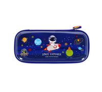 Legami - Wonderwow Pencil Case, 2 Compartments and Pen Holder Inside, Mesh Compa