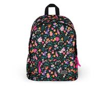 Legami - Zaino Per Scuola - My Backpack, Cartella Scuola Foderata e Imbottita, Zaino Scolastico Chiusura a Zip, Tasca Interna per Laptop e Tablet, Zaino Viaggio 32 L, 35 x 45 x 20 cm, Wildflowers
