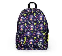 Legami - Zaino Per Scuola My Backpack, Space, Cartella Scuola Foderata e Imbottita, Chiusura a Zip, Tasca Interna per Laptop e Tablet, Utilizzabile per viaggiare 32 L, 35 x 45 x 20 cm