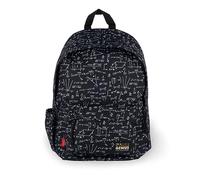 Legami - Zaino, Scomparto per laptop 15", Chiusura a Zip, Tasca laterale per Borraccia, Tasca frontale a Zip, Spallacci imbottiti, Cinghie regolabili, Realizzato da Plastica riciclata, 35x45 cm, 32 L