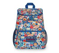 Legami - Zaino Termico Cooler Backpack, Resistente, Termoisolant TRAVEL STICKERS