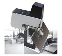 Legante automatico Pro - Easel elettrico: capacità 210 graffettatura, 80 graffettatura/min velocità, modalità duale (piatto/Easel), da 2 a 50 fogli, pedale