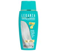 LEGANZA | Balsamo colorante naturale per capelli Biondo argentato Nº 92 | Colorante senza ammoniaca | Arricchito con oli naturali | bagno di colore | copre i capelli grigi | 150 ml
