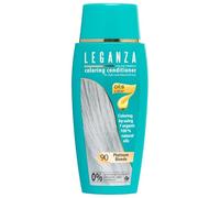 LEGANZA | Balsamo colorante naturale per capelli Biondo Platino Nº 90 | Colorante senza ammoniaca | Arricchito con oli naturali | bagno di colore | copre i capelli grigi | 150 ml
