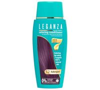 LEGANZA | Balsamo colorante naturale per capelli Colore melanzana Nº 52 | Colorante senza ammoniaca | Arricchito con oli naturali | bagno di colore | copre i capelli grigi | 150 ml