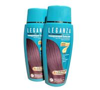 Leganza Tintura Balsamo per Capelli Senza Ammoniaca Colore nr.71 Caffè 2pz / Бальзам тонирующий №71 Кофейный блондин "Leganza" на основе 7 масел (2шт)