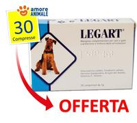 Legart CANE 30 compresse da 1 grammo - Integratore protezioni articolazioni