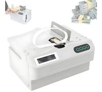 Legatrice automatica per banconote, rilegatrice Cash Fast con lunghezza e tensione del nastro regolabili, strumento per legatura di banconote con schermo LCD, per banche, finanza, cassiere