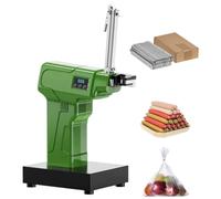 Legatrice automatica per sacchetti a forma di U, sigillatrice per sacchetti di plastica con 3000 punti, macchina commerciale per sigillare salsicce con pannello di controllo per imballaggio di frutta