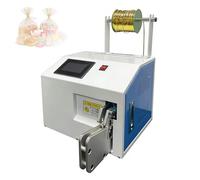 Legatrice automatica per sacchetti per pane, dolci, lecca-lecca e gelato, dispositivo touchscreen per imballaggio alimentare Twist Tie