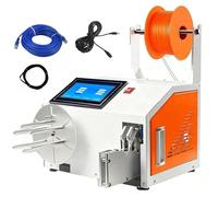 Legatrice avvolgitrice a filo, tipo a pedale da 500 W, avvolgitore elettronico con controllo digitale con schermo LCD, diametro del fascio da 5 a 30 mm, ideale per artigianato e cancelleria
