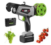 Legatrice elettrica per piante, ricaricabile, con display digitale, diametro di 25 mm, ideale per la coltivazione di verdure e uva