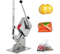 Legatrice manuale per sacchetti, a forma di U, con guida di guida, 150 clip, per salsicce e frutta, diametro involucro 50-120 mm, soluzione di imballaggio efficiente
