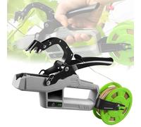 Legatrice per Piante Elettrica, Legatrice per Piante Senza Fili, Diametro Massimo di Piegatura 45mm, Attrezzo per Legare Nastro per Piante da Vivaio, per Reggere Verdure da Giardino Cetrioli Pomodori