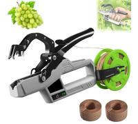 Legatrice per piante, strumento elettrico da giardino con rotoli di filo per rilegatura, diametro 45 mm, per legare verdure e uva, capacità 6000 fascette