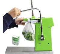 Legatrice per sacchetti di plastica, Legatrice per salsicce a forma di U, Strumento di imballaggio manuale per supermercati e panetterie, Pinning in alluminio per l'imballaggio della carne