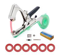 Legatrice Pinza Piante Orto Vigneto Verdura Kit con 6 Rotoli e 10000 Graffette
