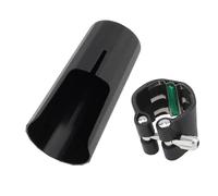 Legatura In Pelle Per Clarinetto In Sib E Copribocchino In Plastica, Set Di Fissaggio Per Bocchino Per Clarinetto