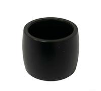 Legatura per Bocchino Sassofono Alto e Clarinetto in Plastica Nera, Fermacanna e Preciso, Accessorio Musicale Riutilizzabile 32x25mm(For Clarinet)