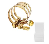 Legatura per sassofono contralto Legatura per sassofono Legatura per sassofono Premium Resistente Regolabile Migliora la chiarezza del suono per i sassofonisti contralto Materiale