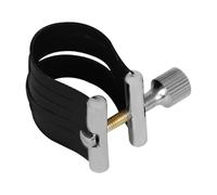 Legatura per sassofono tenore, in pelle PU, legatura per sassofono contralto, bocchino per sassofono, leggera, con chiusura a clip, accessori per sassofono SCompact