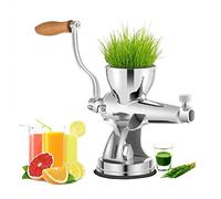 LeGDOr Spremiagrumi Manuale, Estrattore di Succo per la Salute Domestica in Acciaio Inossidabile Resistente con Base a Ventosa per Zenzero, Sedano, Mela, UVA, ECC.