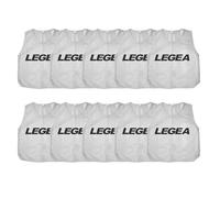 LEGEA 10 x Casacca Allenamento Calcio Promo - Gilet Sportivo Training Unisex XS-XXL per Bambini, Juniores e Adulti - Pack 10 Colori Assortiti