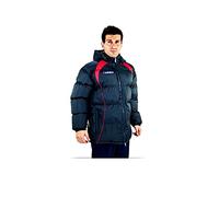 LEGEA ATLETICA GIUBBOTTO VENTO COMPLETO COMPLETINO UOMO TORNEO SPORT (BLU-ROSSO, S)