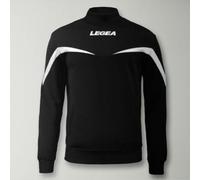 LEGEA Chaqueta Calcuta Giacca, Bianco Nero, S Unisex-Adulto