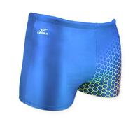 LEGEA Costume con Laccetto Regolabile e Stampa Geometrica sublimatica. Comfort, Resistenza e Fit Perfetto per nuotate agili e stilose.