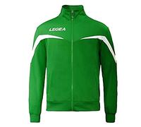 LEGEA Giacca da running Mosca ultraleggera 100% poliestere con zip integrale e cappuccio traspirante da sport