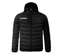 LEGEA Jacket Giacca Montreal Oversize, Nero-Nero, 4XL Unisex-Adulto
