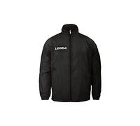 Legea K201B, Rain Jacket Italia, Unisex-Adulto, Nero, XS