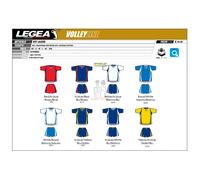Legea Kit Lazio Volley, pallavolo divisa, allenamento , gara, sport, ,tempo libe