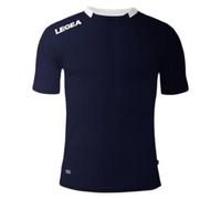 LEGEA Maglia Monaco, T-Shirt Unisex, Blu/Bianco, M