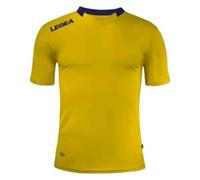 LEGEA M1133-0704 Maglia Monaco, T-Shirt Giallo/Blu, S