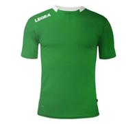 LEGEA Maglia Monaco, T-Shirt Unisex, Verde/Bianco, L