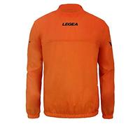LEGEA Rain Jacket Andalusia, Arancio Fluo, L Unisex-Adulto