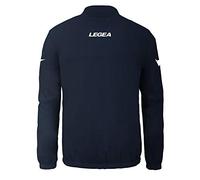 LEGEA Rain Jacket Andalusia, Blu, XL Unisex-Adulto