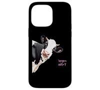 Legen Dairy Gioco di parole in stile cartone animato mucca leggendaria Custodia per iPhone 14 Pro Max