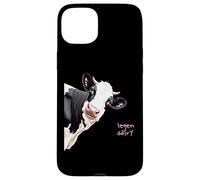 Legen Dairy Gioco di parole in stile cartone animato mucca leggendaria Custodia per iPhone 15 Plus