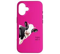 Legen Dairy Gioco di parole in stile cartone animato mucca leggendaria Custodia per iPhone 16