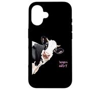 Legen Dairy Gioco di parole in stile cartone animato mucca leggendaria Custodia per iPhone 16