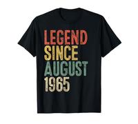 Legend 1965 60° Compleanno Regali per Uomo Donna 60 Anni Maglietta