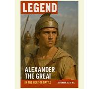 LEGEND: Alexander The Great: Vintage notebooks inspired by legendary figures of history, captured as if photographed in real life.