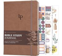Legend Bible Study Journal - Bibbia & Chiesa prendere appunti e diario diario - Regali basati sulla fede e accessori religiosi (terracotta scura)