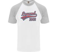 Legend Da 21° Compleanno 2005 T-Shirt Baseball Uomo S/S
