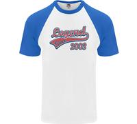 Legend Dal 22° Compleanno 2003 Maglietta Da Baseball A Maniche Corte Uomo